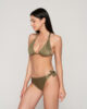 Gold 94652 triangle with removable cup & 94655 side tie bottom green side