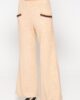 Captivated 8085 wide leg pants camel front