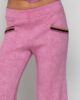 Captivated 8085 wide leg pants pink detail 1