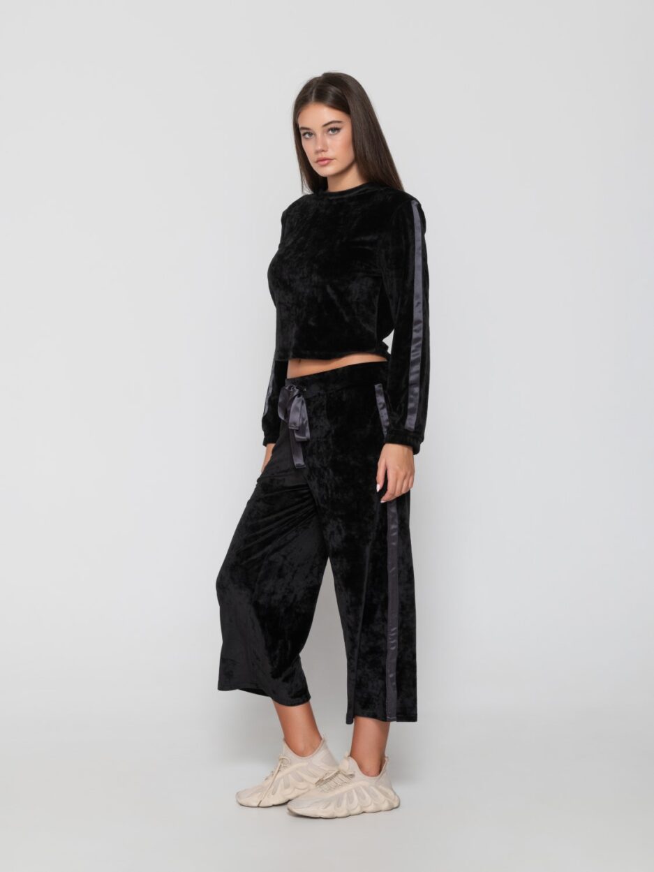 Devoted capri wide-leg pants - Luna Splendida