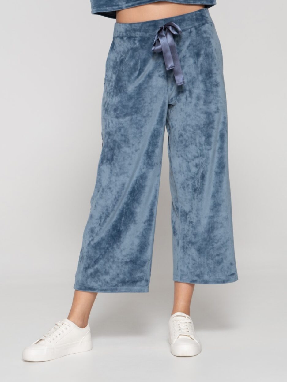 Devoted capri wide-leg pants - Luna Splendida