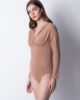 Tempted 8092 body with long sleeves beige side