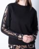 Tempted 8093 sweatshirt black close cut