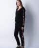 Tempted 8094 zip hoodie & 8097 high waisted chino black side