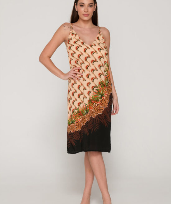 Areca 94581 long dress unique front