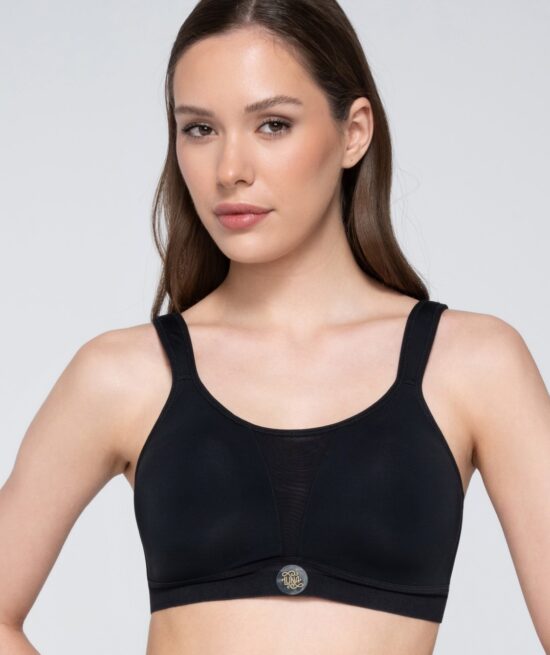 Flexpro 5301 sports bra big sizes black close cut