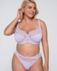 Melody 14244 wired full cup & 24242 slip lilac close cut