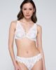 Sylvie 16702 triangle & 26700 string white close cut