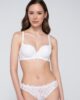 Sylvie 16703 molded balconette & 26702 slip white close cut