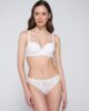 Sylvie 16703 molded balconette & 26702 slip white front