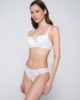 Sylvie 16703 molded balconette & 26702 slip white side