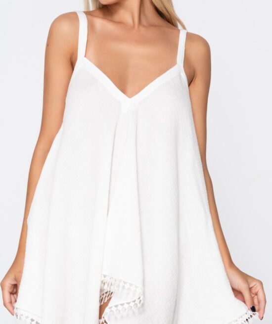 Bliss 91203 dress ivory close cut