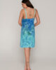 Blue Jay 94541 long v neck dress unique back