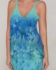 Blue Jay 94541 long v neck dress unique close cut