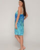 Blue Jay 94541 long v neck dress unique side