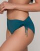 Blue sense 92058 balconette with molded cup & 91932 ruched side bottom petrol detail