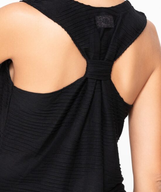 Charmed 8011 racerback top black back