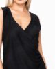 Charmed 8011 racerback top black front