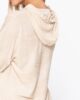 Charmed 8014 hoodie beige back