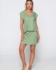 Sage 91220 top & 91221 shorts mint front