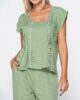 Sage 91220 top & 91222 pants mint close cut