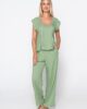 Sage 91220 top & 91222 pants mint front