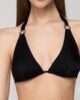 Gold 94652 triangle with removable cup black close cut
