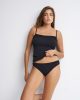 Micro touch comfort 84590 camisole & 24590 brazilian black front