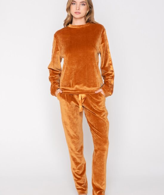 Devoted σετ φούτερ με στενό παντελόνι