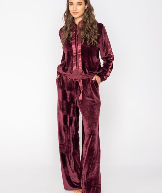 Devoted σετ φούτερ με κουκούλα και φαρδύ παντελόνι