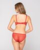 Flirt 14301 balconette & 24301 brief ruby back