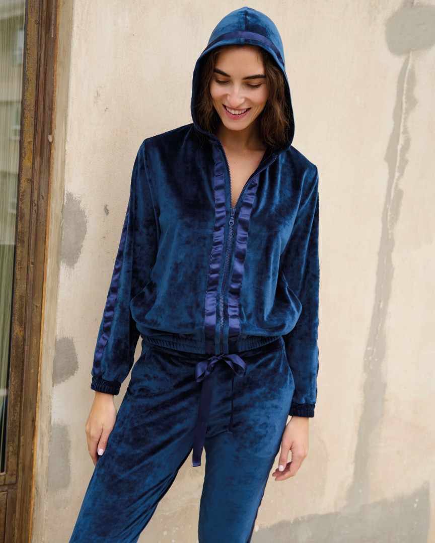 Devoted 8104 set zip hoodie & sweatpants 2