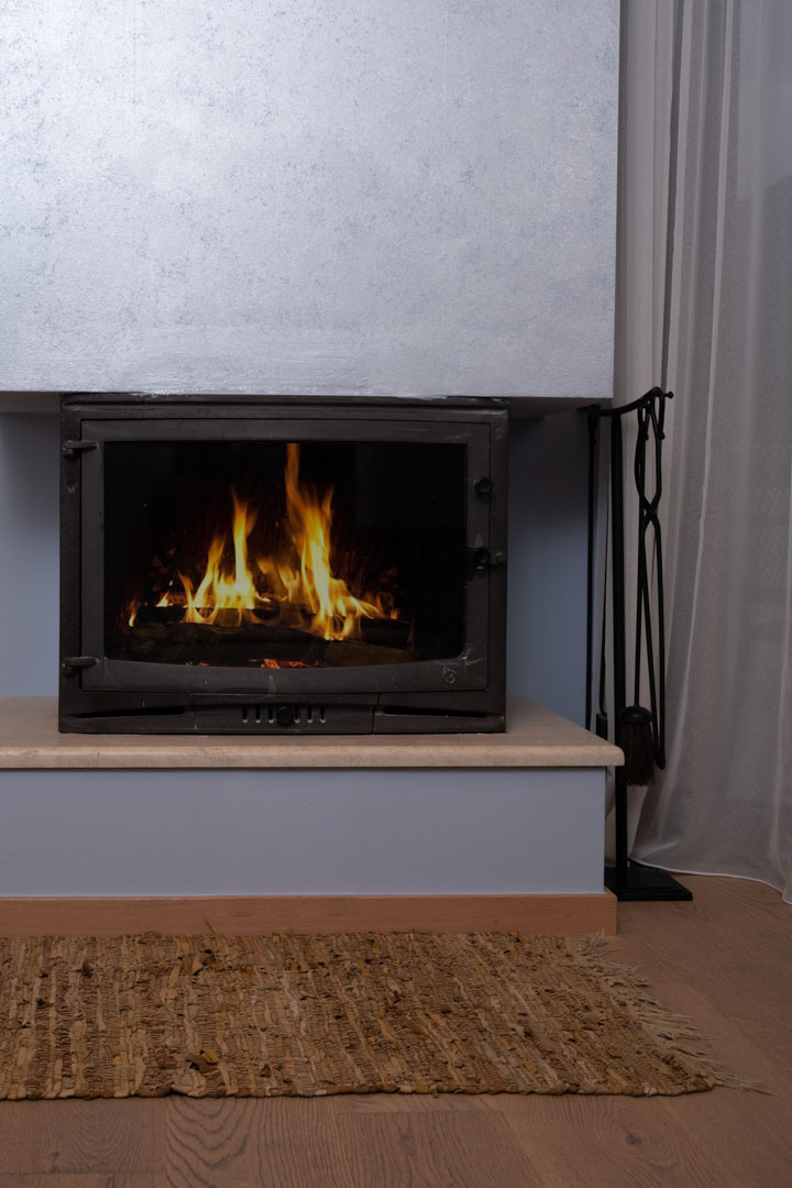 karpenisi forest suites blue deluxe suite fireplace
