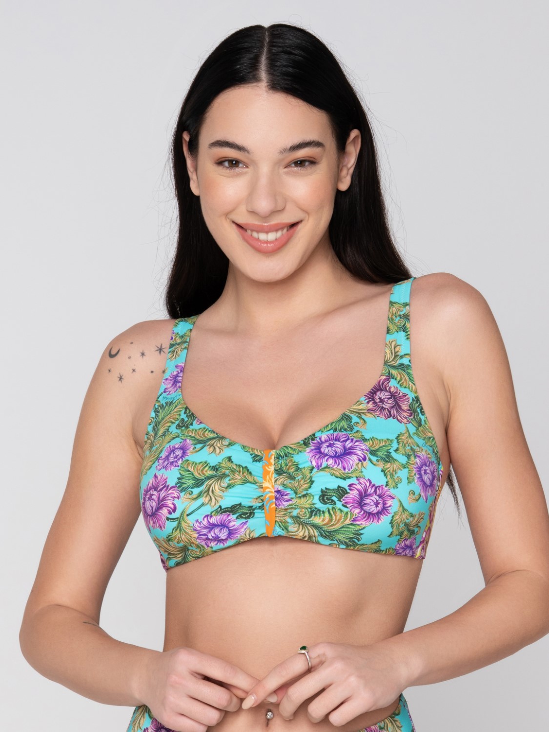 Motif 94842 bralette curvy with removable cup unique close cut