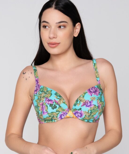 Motif μπικίνι με ελαφριά ενίσχυση για μεγάλα μεγέθη D/E