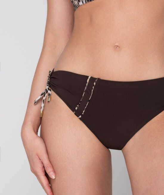 Safari ψηλόμεσο μπικίνι σλιπ με σούρες