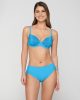 Aura 94883 balconette with molded cupa & 94886 ruched side bottom turquoise front