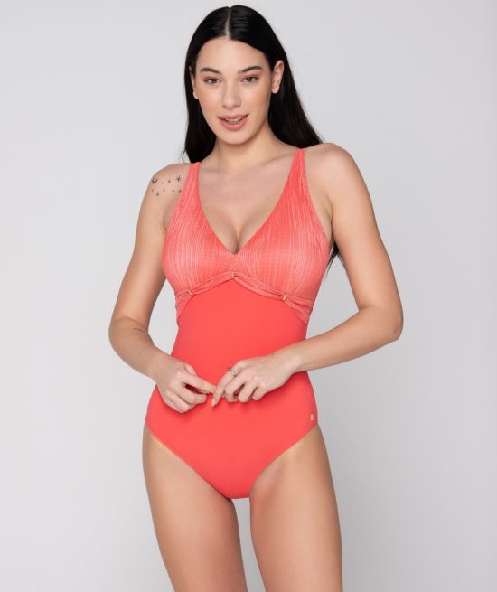 Aura ολόσωμο μαγιό με ελαφριά ενίσχυση C/D