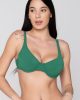 Blue sense 92070 multy way balconette forest green close cut