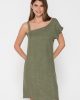 Fresh 91913 mini dress khaki close cut