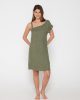 Fresh 91913 mini dress khaki front