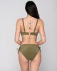 Fresh 94904 unpadded big size balconette & 94908 ruched side bottom khaki back