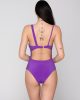 Fresh 94909 swimsuit one strap with removable cup cyclamine back