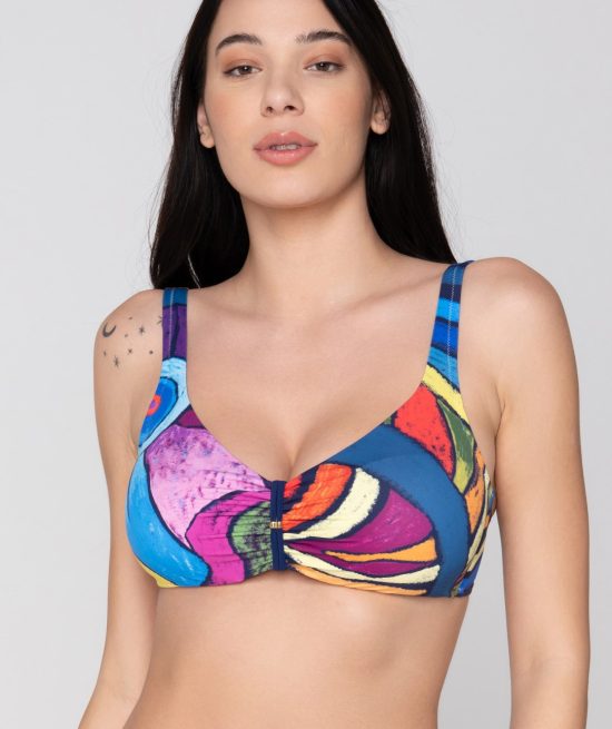 Neon bralette με αφαιρούμενη cup C/D