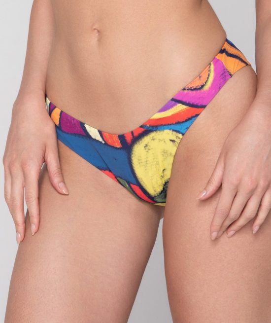 Neon ψηλό μπικίνι brazilian