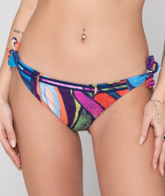 Neon μπικίνι σλιπ με κορδόνια