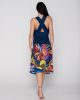 Neon 94773 long dress unique back