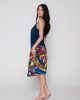 Neon 94773 long dress unique side