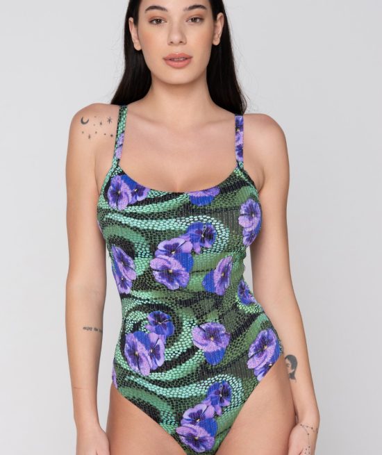 Blossom ολόσωμο μαγιό με ελαφριά ενίσχυση C/D