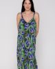 Blossom 94733 long dress unique close cut